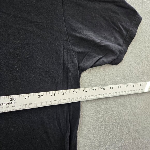 AAR Men Shirt 2XL Black‎ Chicken & Rice Graphic Short Sleeve Crew Neck Tee - Picture 3 of 8